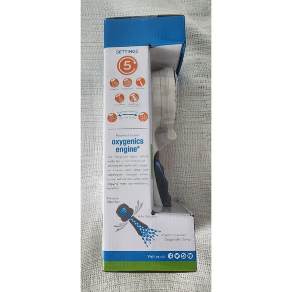 Oxygenics Fury RV Handheld Shower 92789, 5 Settings, 1.8 GPM – NEW - Picture 2 of 4